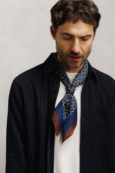Foulard imprim&eacute; mosa&iuml;que