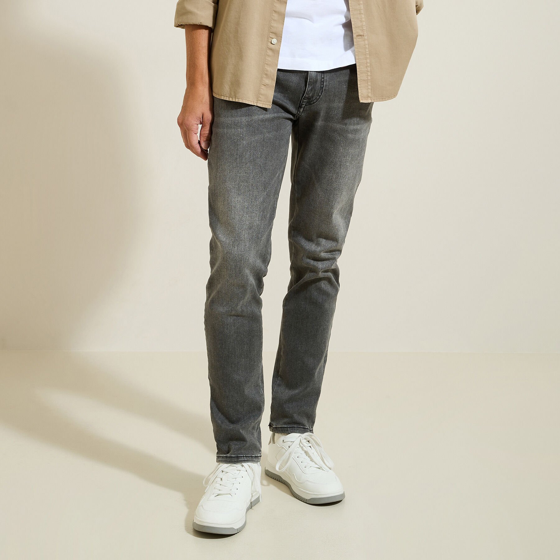 Jean gris pas cher online
