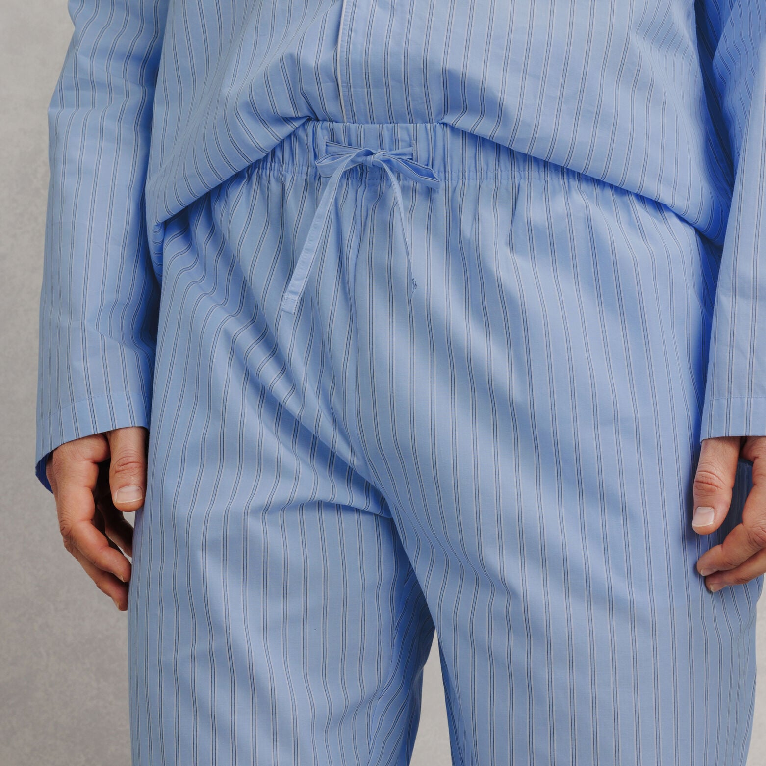 Gestreept pyjamaset