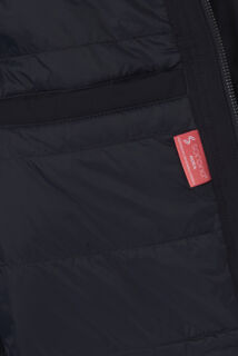 Blouson col chemise rembourr&eacute;