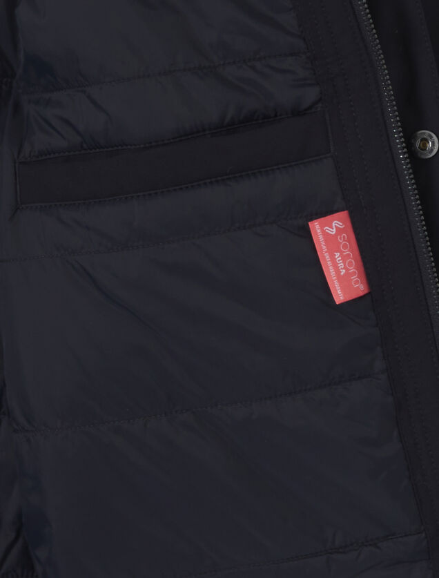 Blouson col chemise rembourr&eacute;