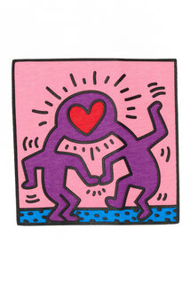 Tee shirt imprim&eacute; licence Keith Haring