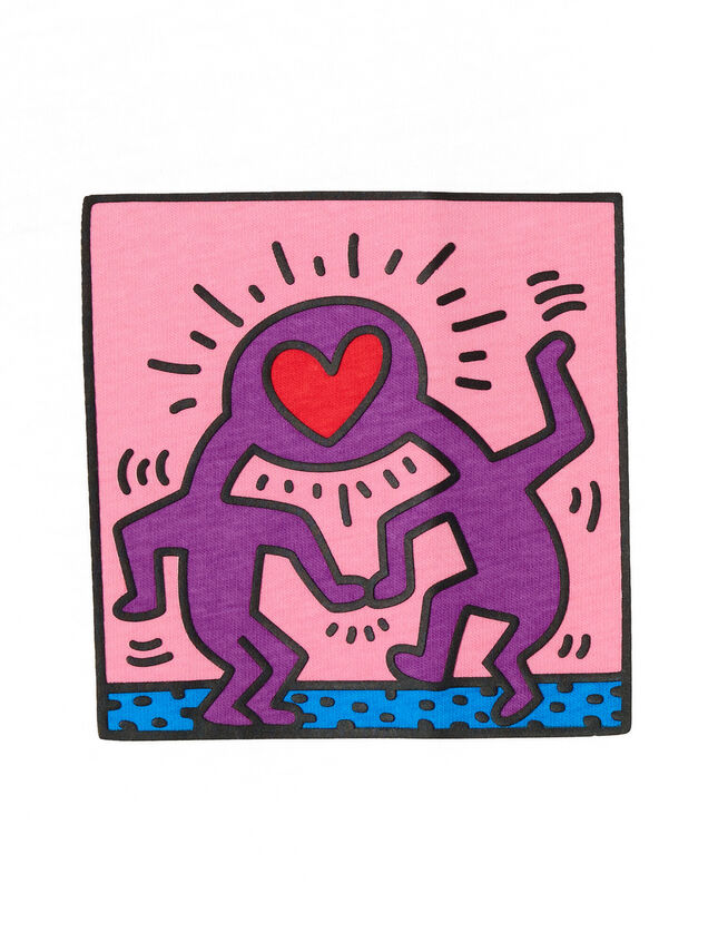 Tee shirt imprim&eacute; licence Keith Haring
