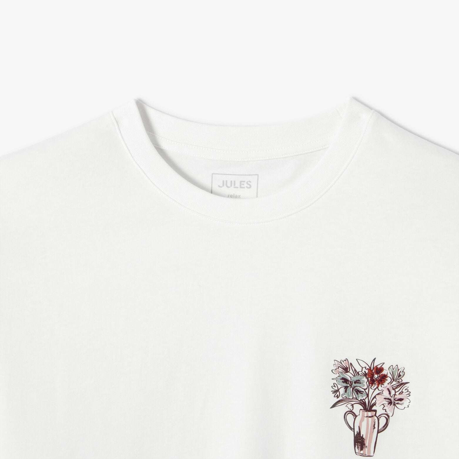 Tee shirt imprim&eacute; poitrine