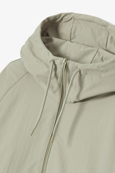 Lichte jack met kap