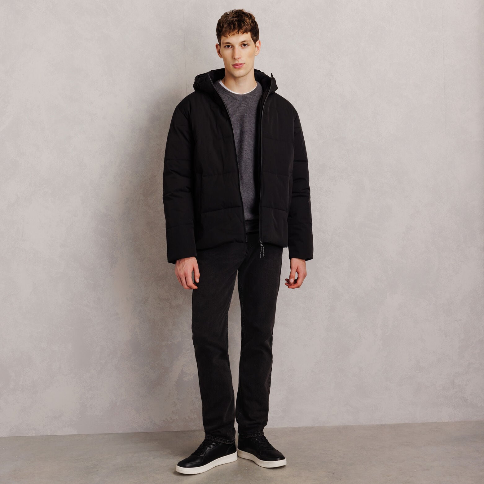 Jean straight 4 longueurs 100% coton