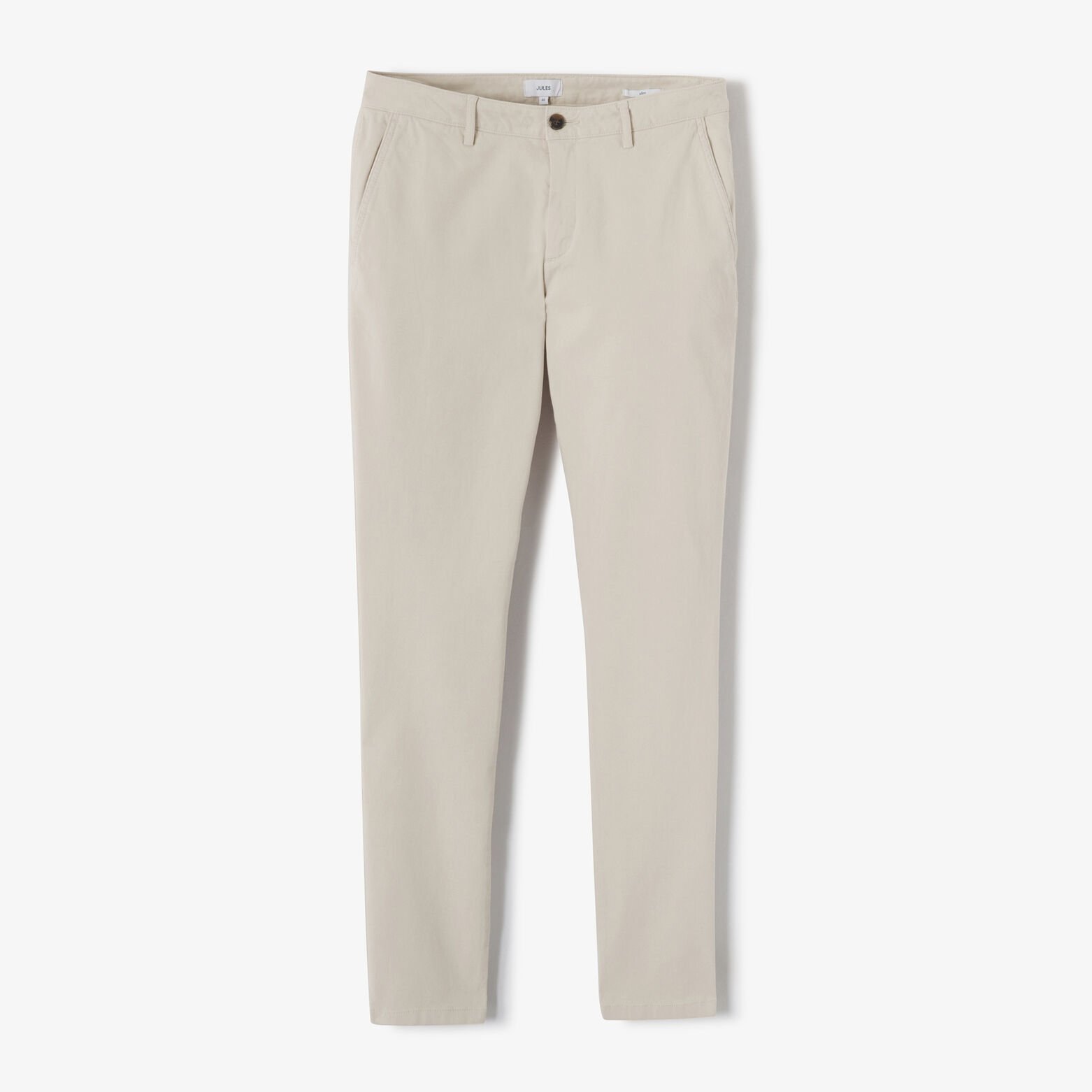 Pantalon chino slim tricotine