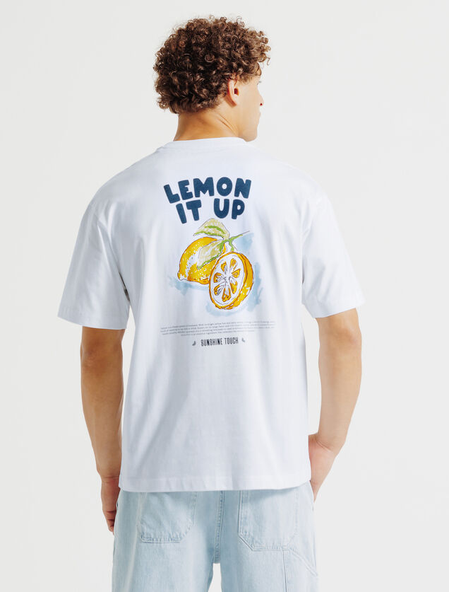 T-shirt ronde hals met print