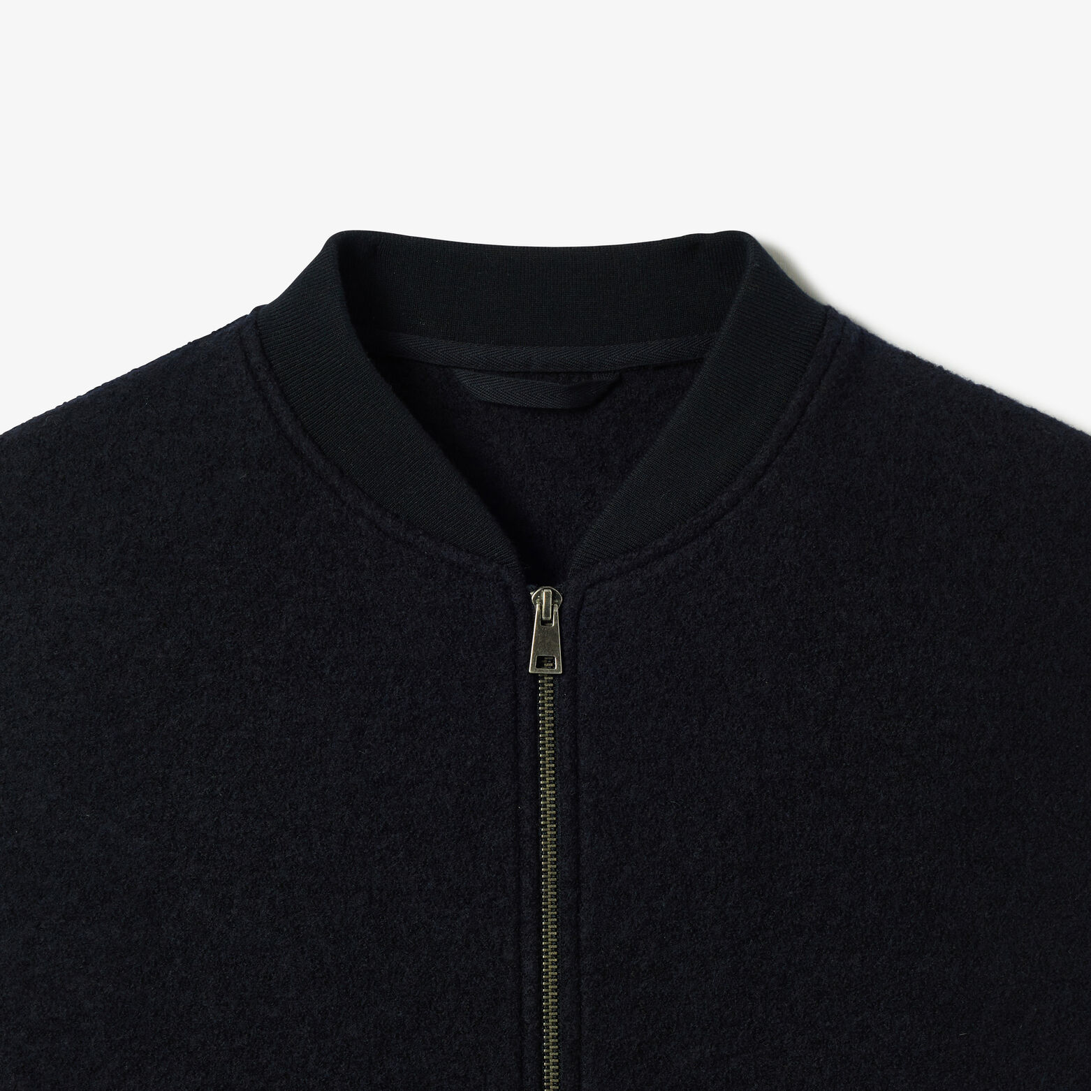 Gilet zipp&eacute; sans manches 100% laine