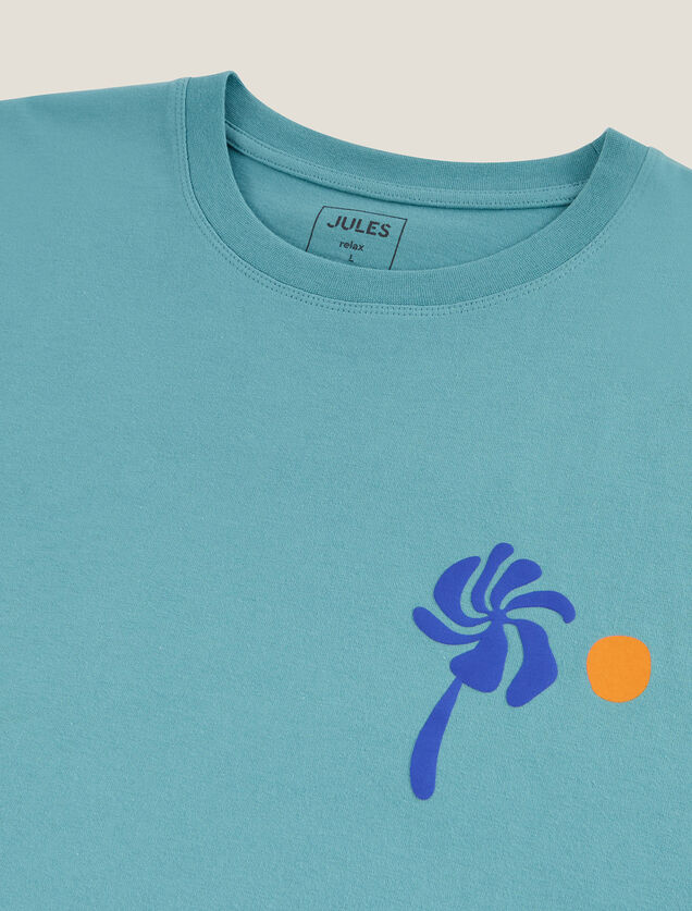 Tee shirt col rond imprim&eacute;