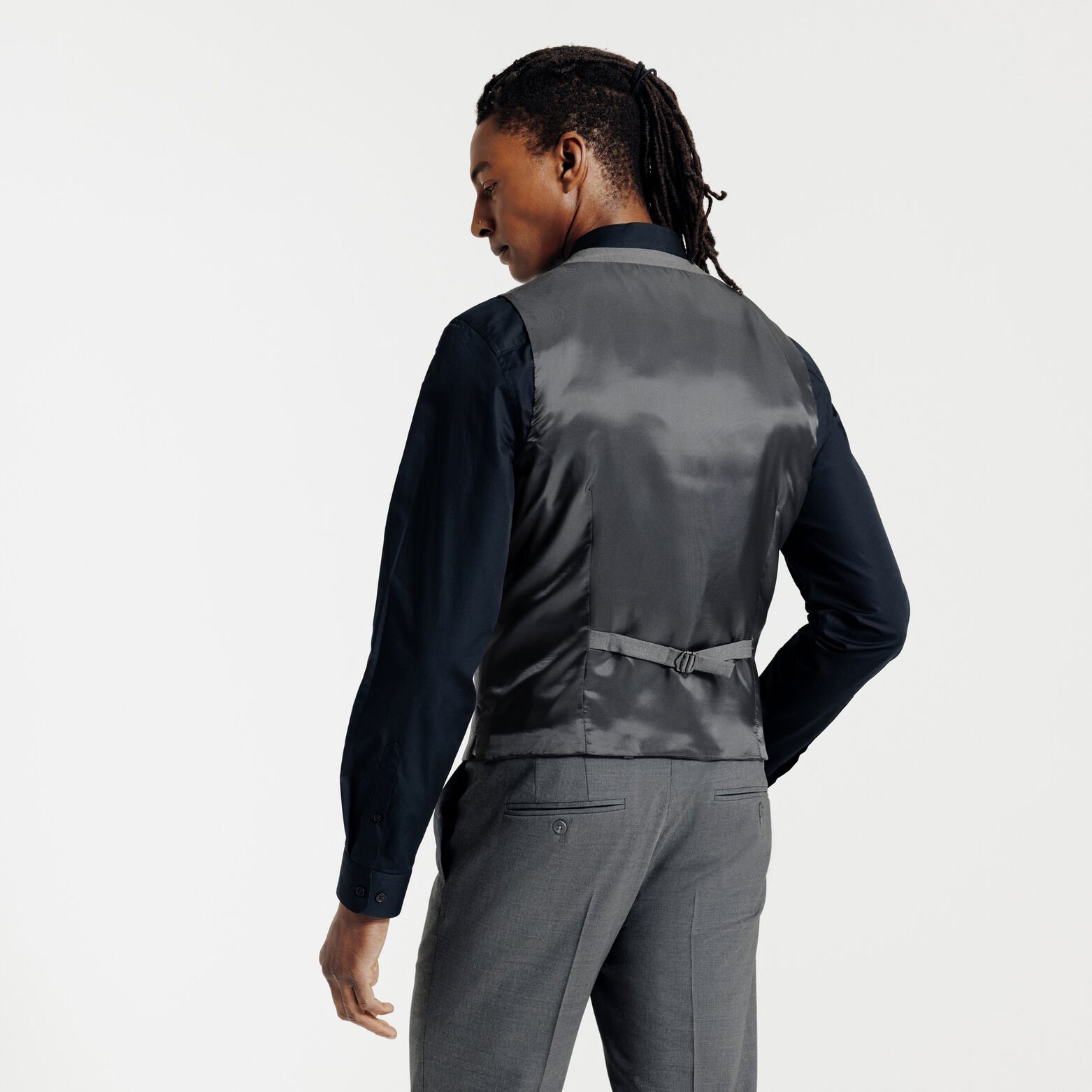 Gilet de costume slim bi-strech