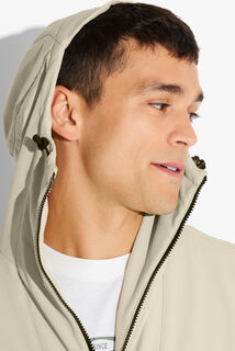 Softshell jack met kap