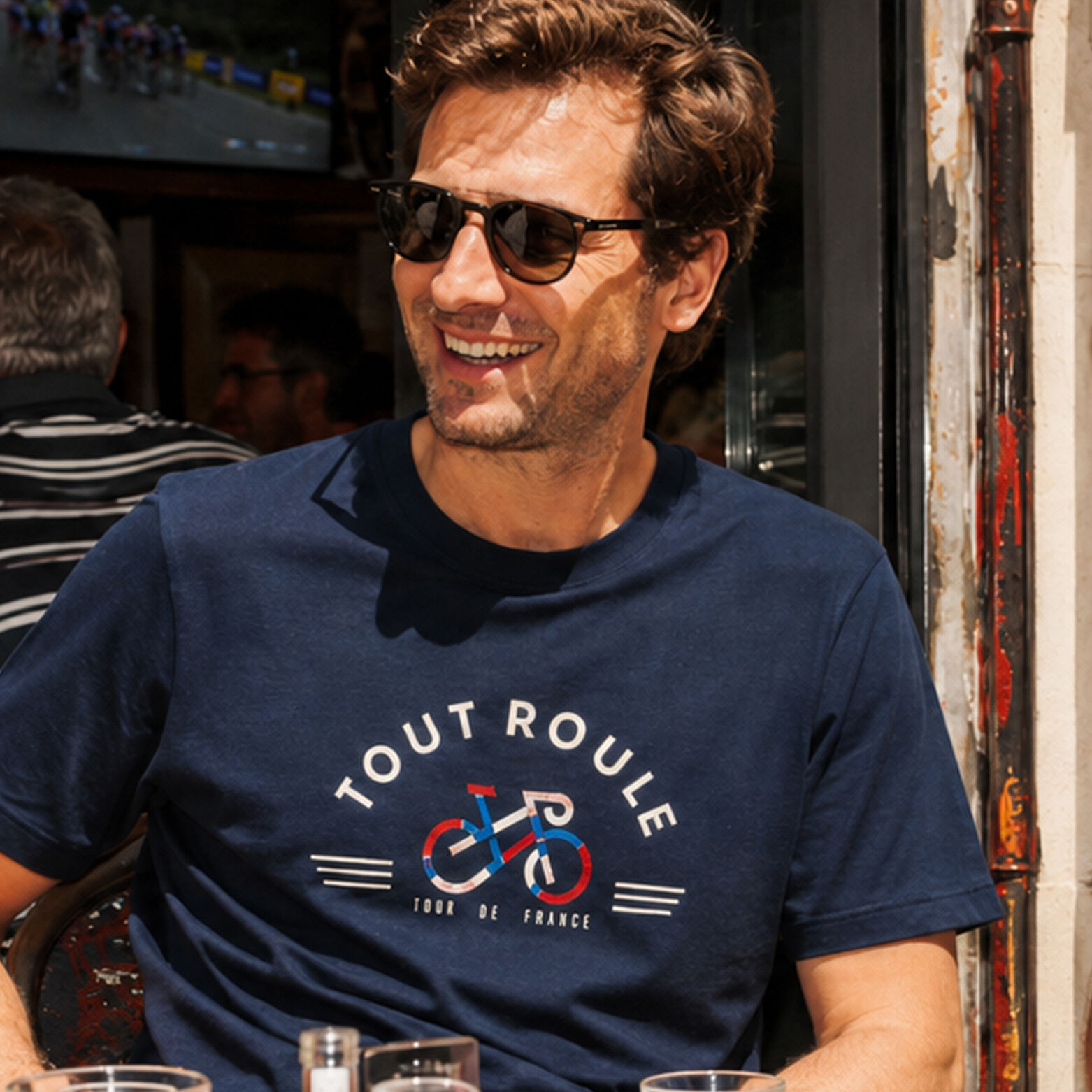 Tee shirt imprim&eacute; licence Tour de France