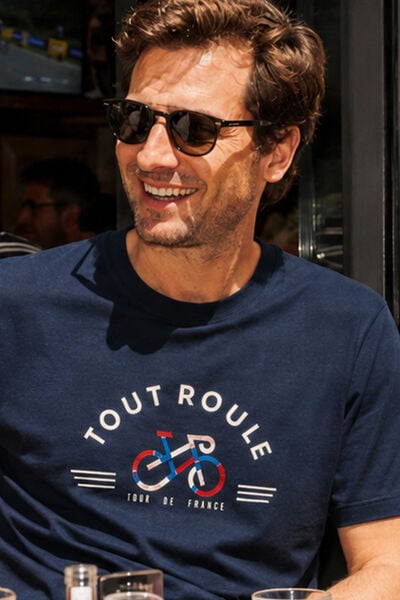 Tee shirt imprim&eacute; licence Tour de France