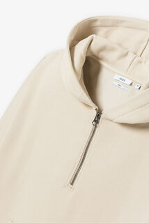 Sweat &agrave; capuche col zipp&eacute;