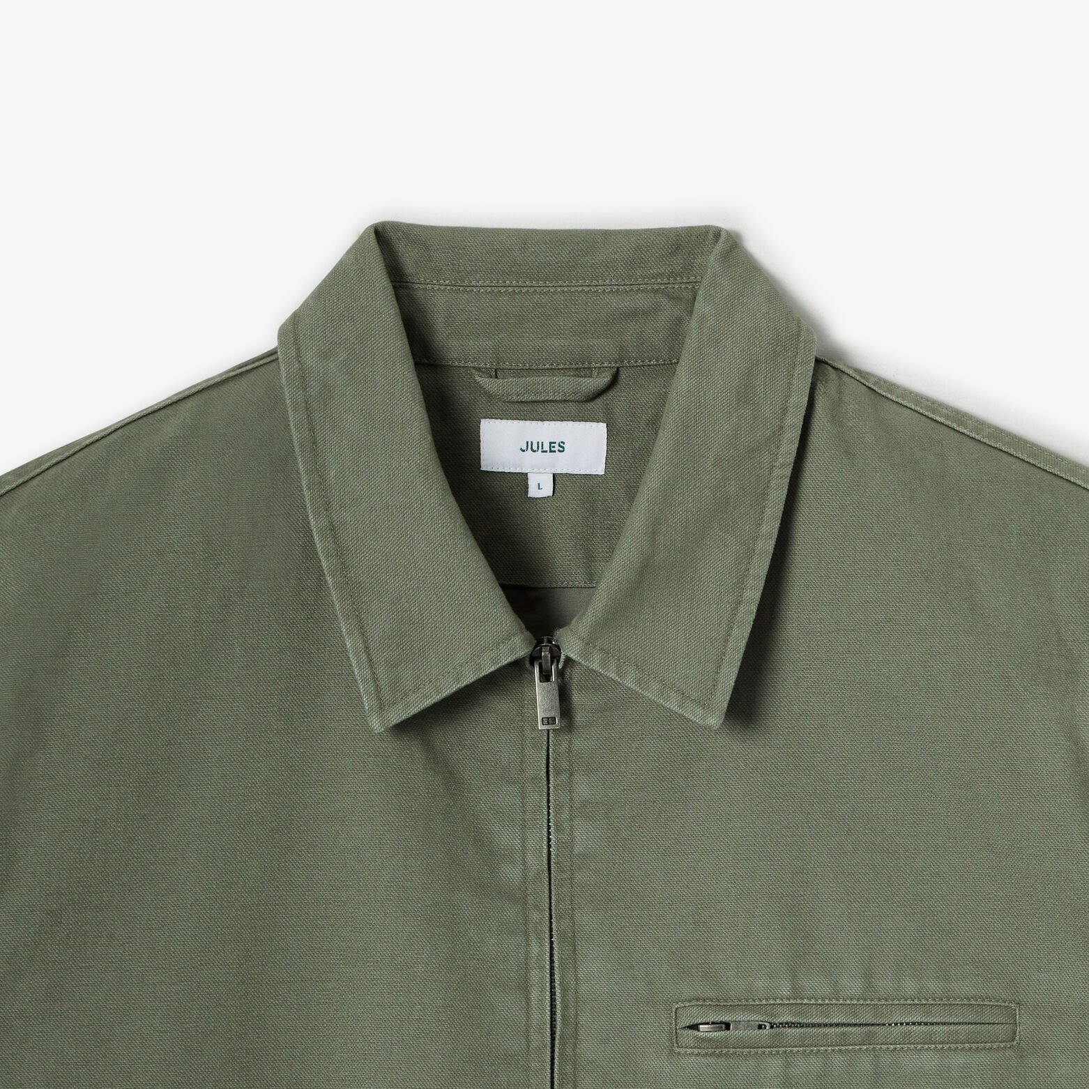 Blouson mi-saison col chemise
