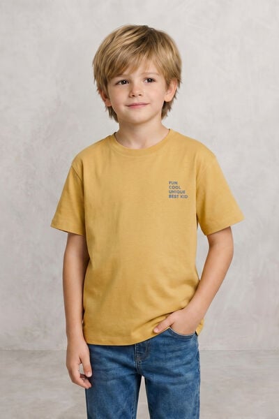 Tee shirt enfant  f&ecirc;te des p&egrave;res imprim&eacute; poitrine
