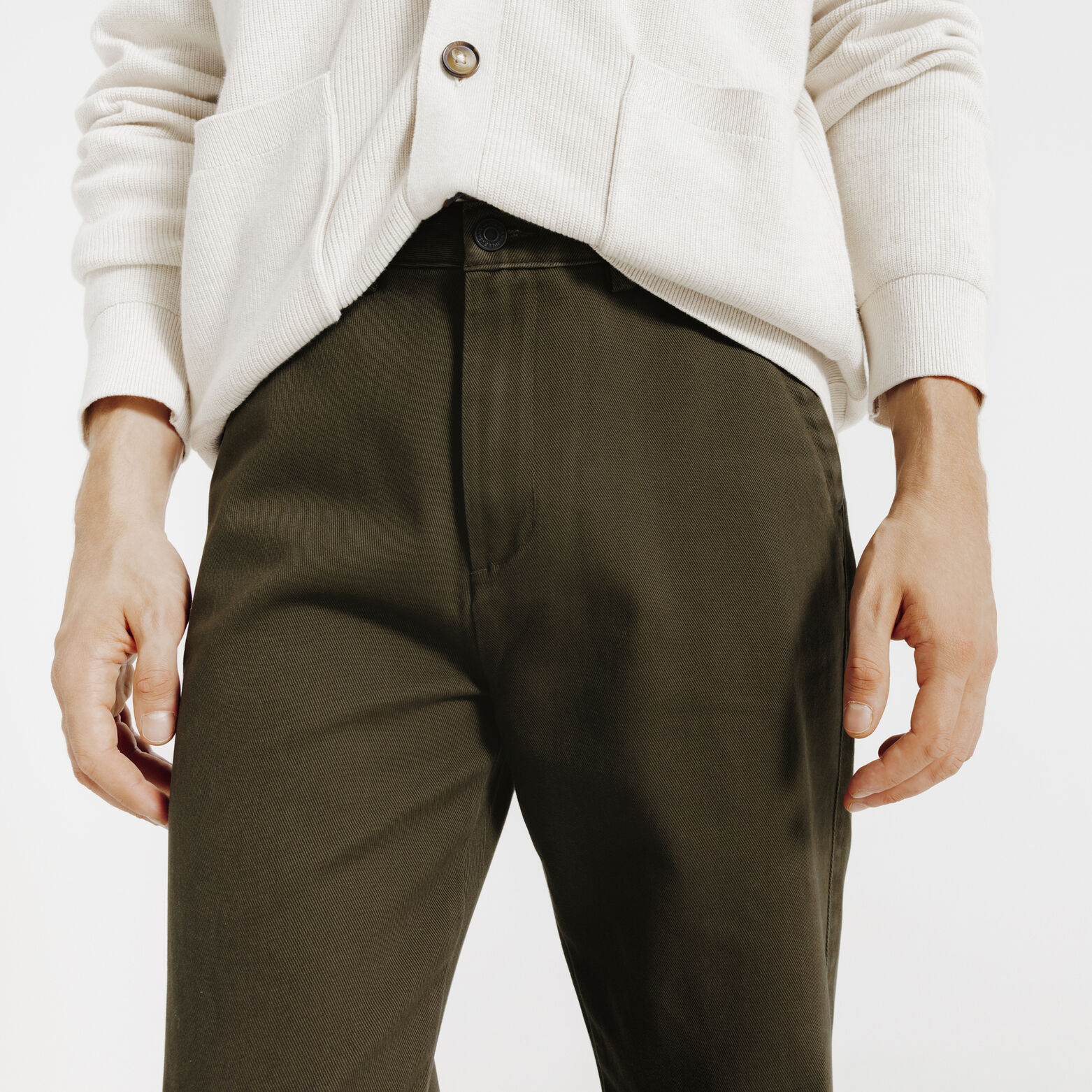 Loose fit chinobroek