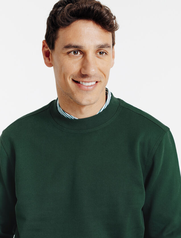 "le parfait by JULES" effen sweater ronde hals