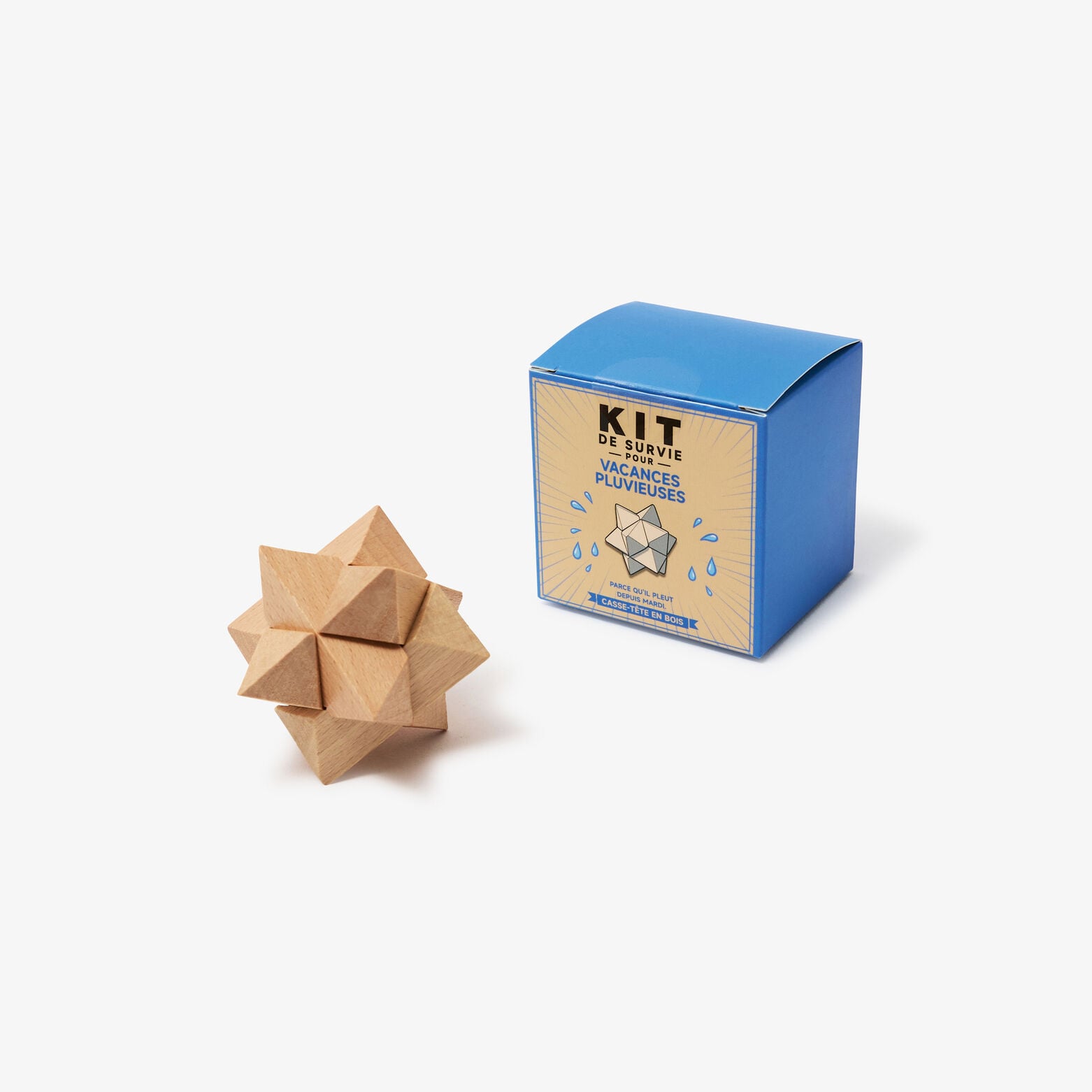 Jeu casse-t&ecirc;te en bois