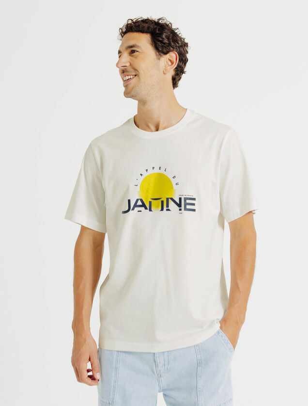 T-shirt met ronde hals, licentie Tour de France