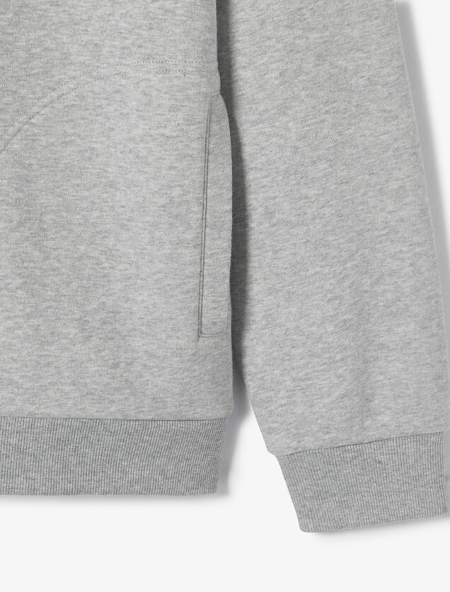 Sweatvest met knopen