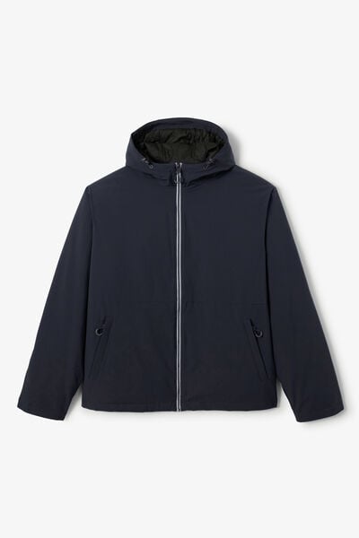 Blouson &agrave; capuche zipp&eacute;