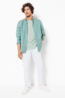 Tee shirt coton poche poitrine