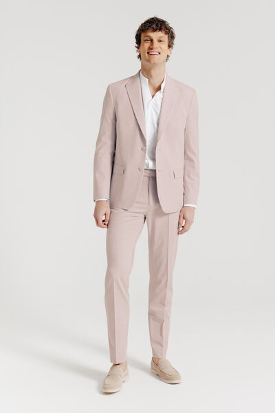 Costume 2 pi&egrave;ces confort bi-stretch - Rose clair