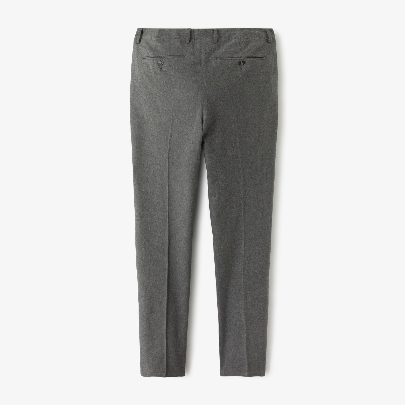Pantalon chino straight effet flanelle