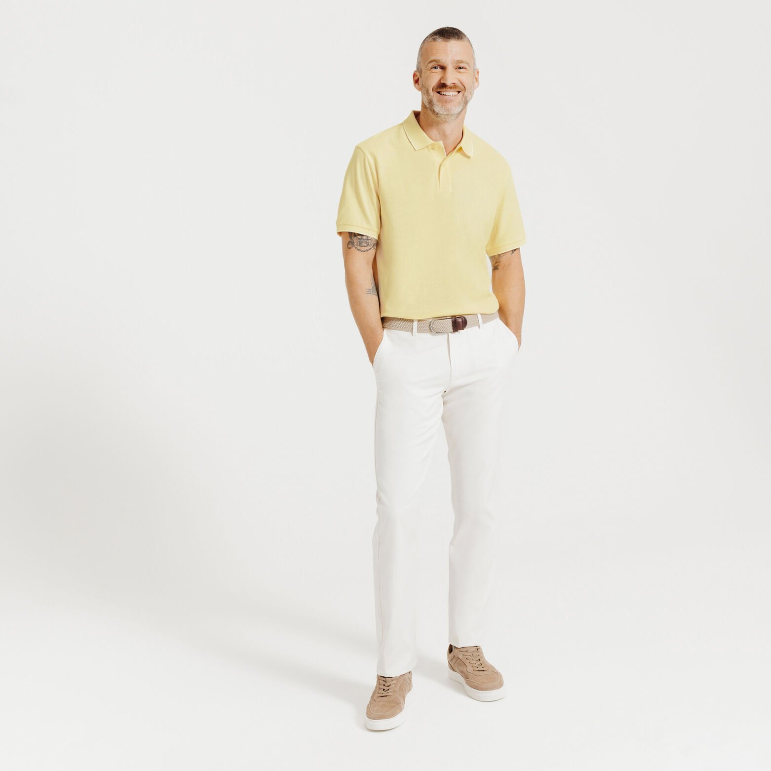 Polo manches courtes uni "le parfait by JULES"