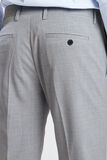 Pantalon de costume slim à carreaux