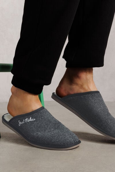 Chaussons sabots fourr&eacute;s