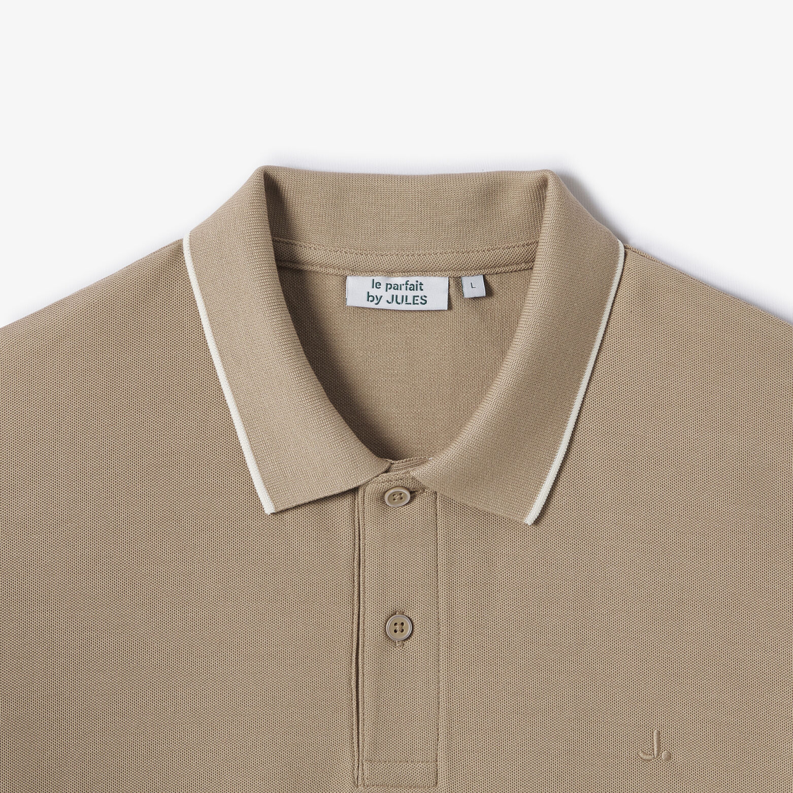 Polo manches courtes uni "le parfait by JULES"