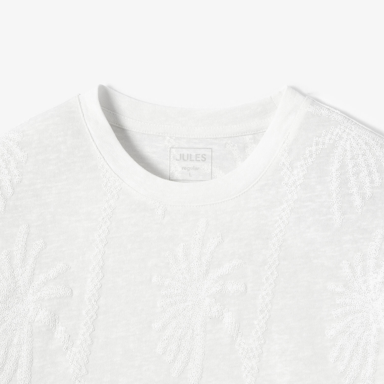 Tee shirt imprim&eacute; palmier