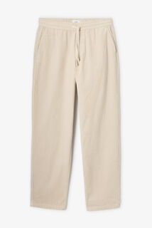 Pantalon en velours taille &eacute;lastiqu&eacute;e