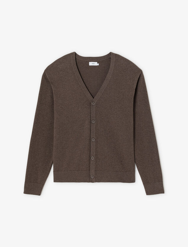 Cardigan boutonn&eacute;