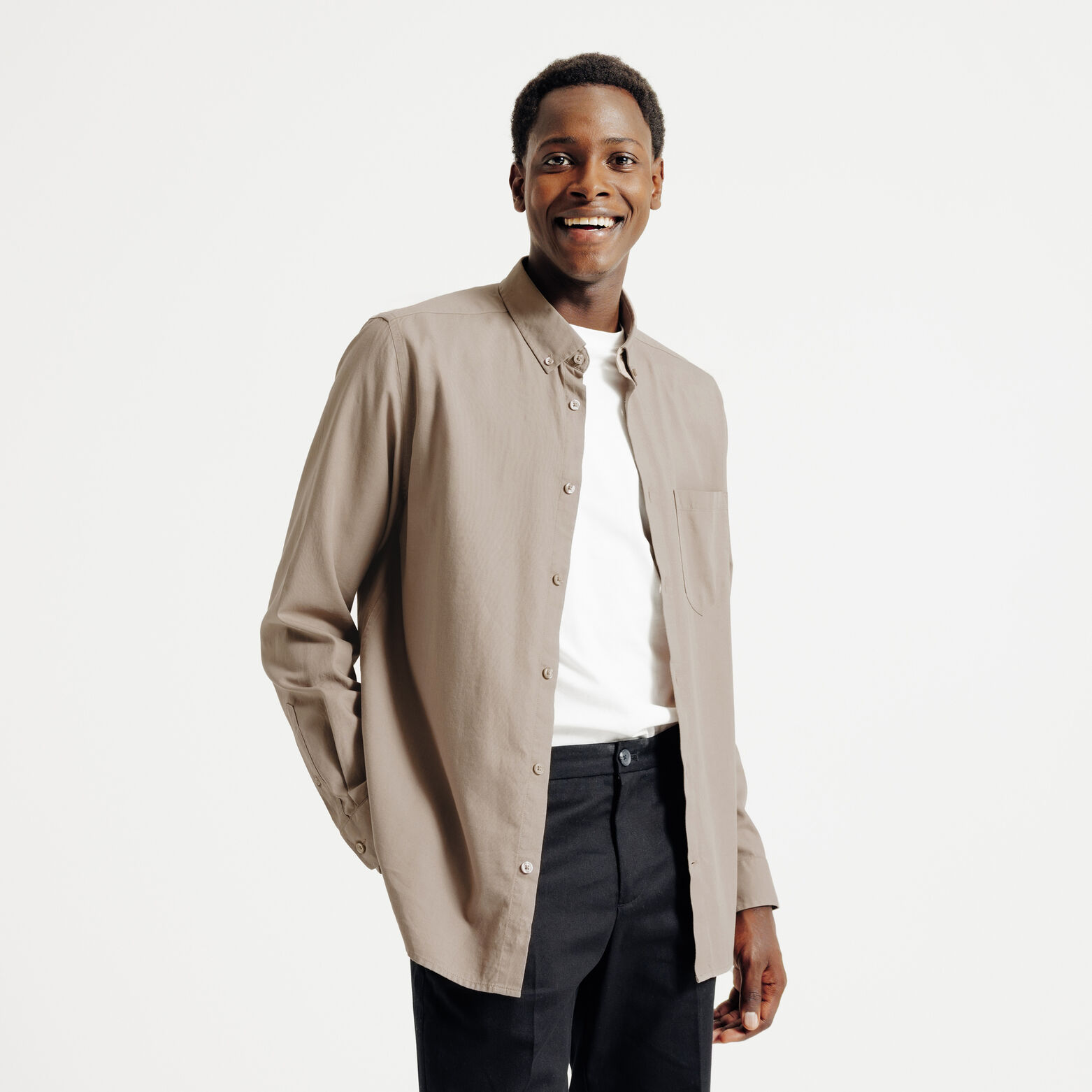 Chemise en coton regular