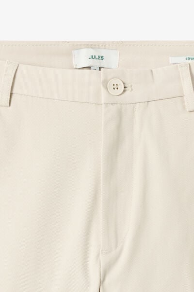 Pantalon straight twill