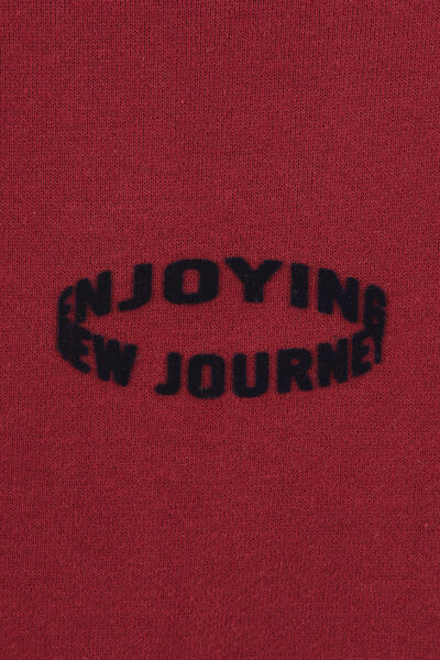 Sweat col rond imprimé