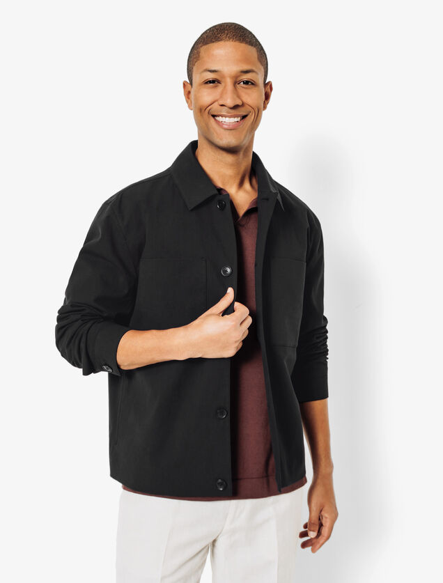 Blouson léger col chemise