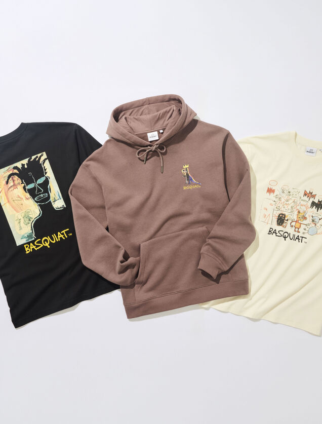 Tee shirt licence Basquiat