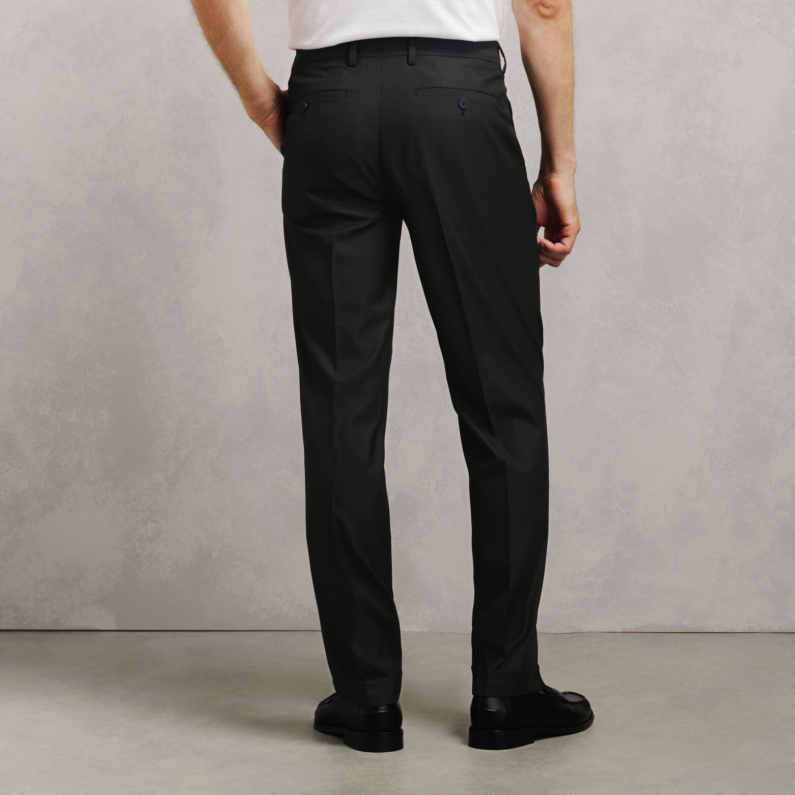 Pantalon confort tissage twill