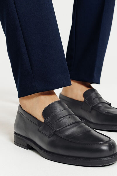 Mocassins en cuir