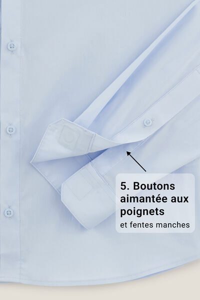 Chemise pour personne à mobilité réduite