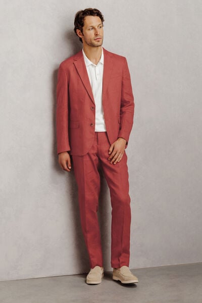 Veste de costume 100% lin confort