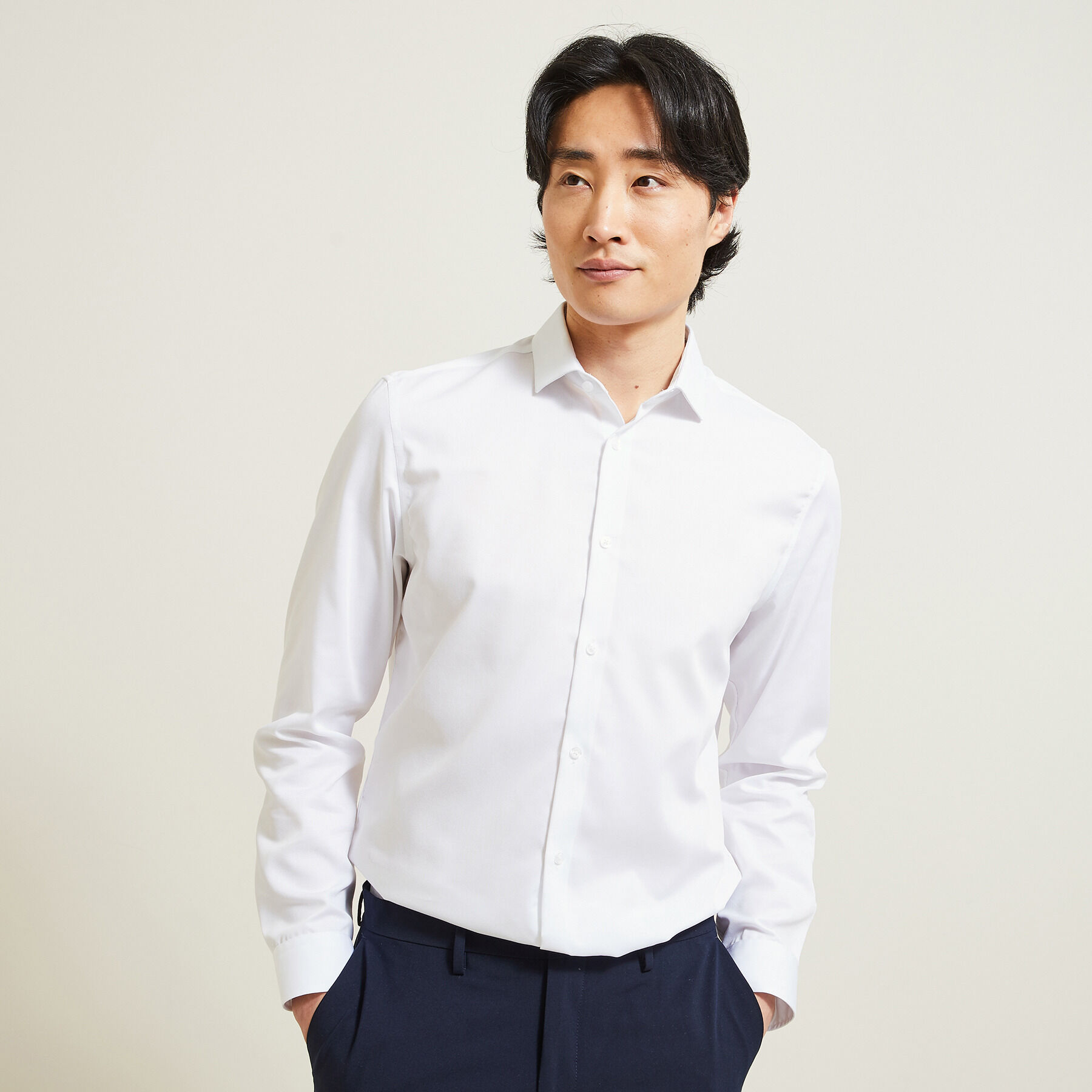 Chemise bouton shop de manchette jules