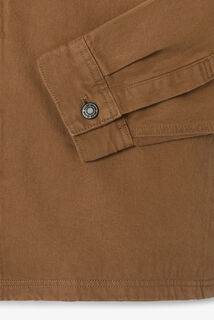 Surchemise en jean coton