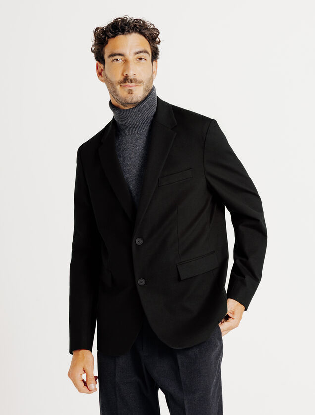 Veste blazer en maille