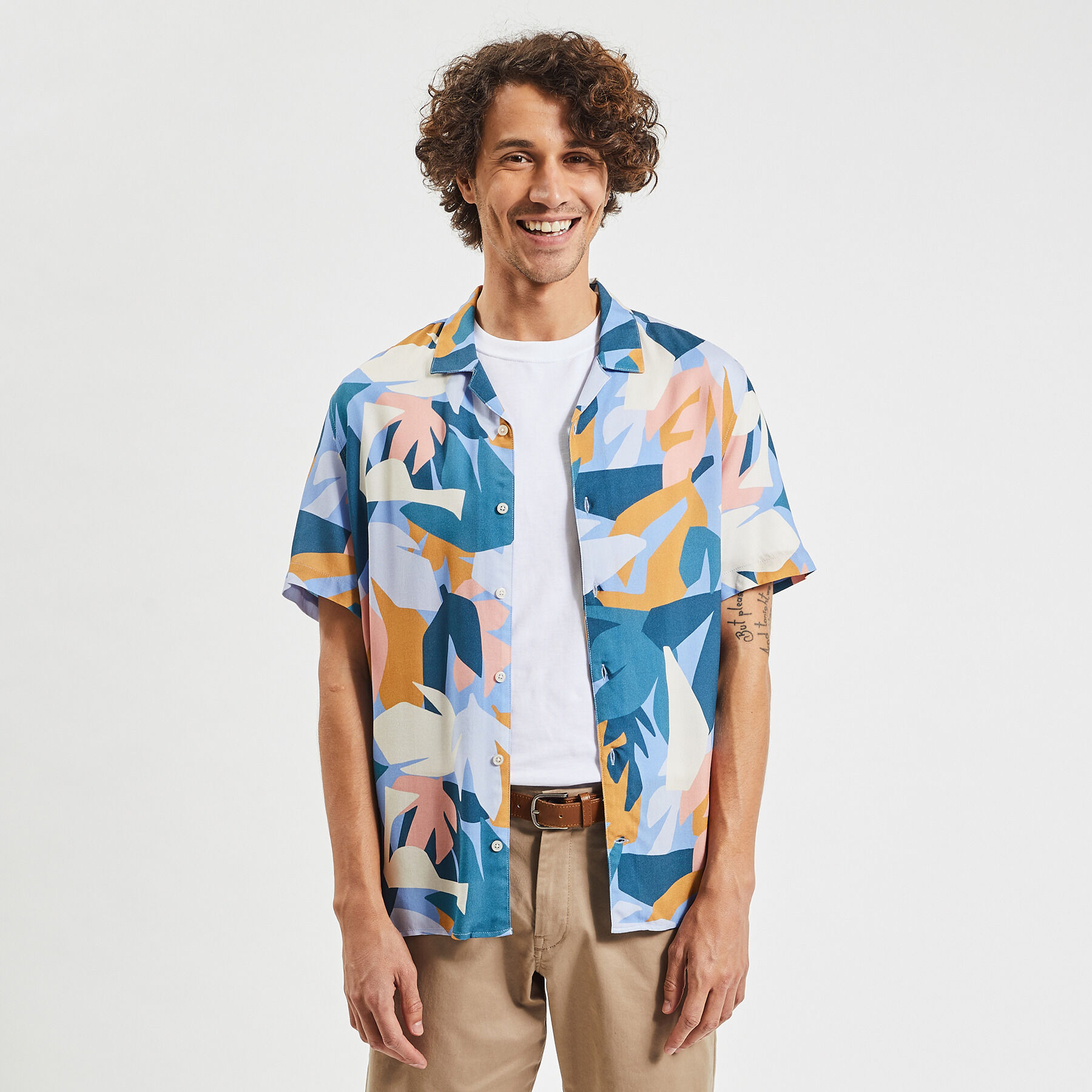 Chemise hawaienne homme jules deals